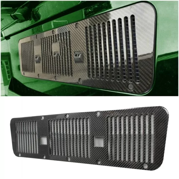  - Mercedes Benz - Cubierta de arandela de capó de fibra de carbono para Mercedes-Benz W463 Clase G 2008-2018 - 1 - Mejore su Me