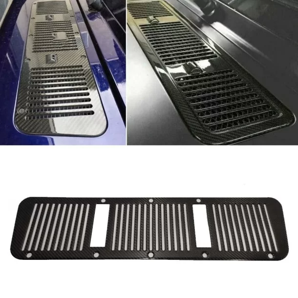  - Mercedes-Benz - 2008年までのメルセデスベンツW463 Gクラス用カーボンファイバーフードウォッシャーカバー - 1 - Mercedes-Benz 2008年までのメルセデスベンツW463 Gクラス用カーボンファイバーフードウォッ