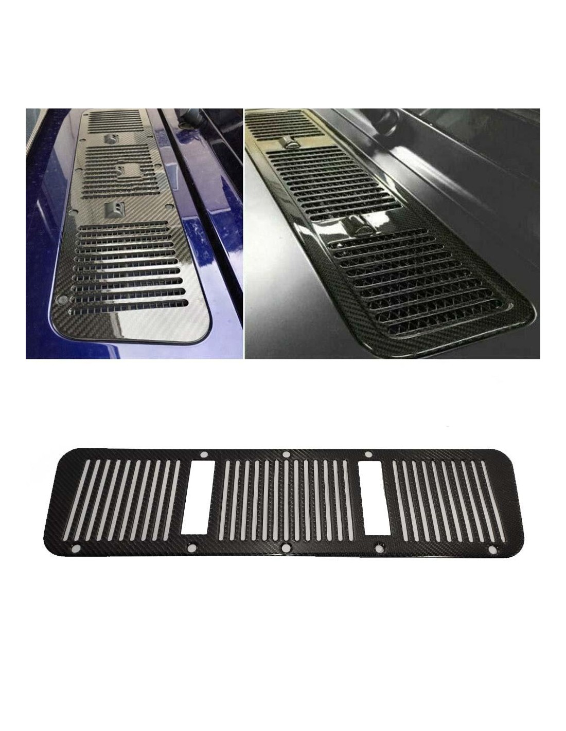 - Mercedes-Benz - Cobertura da arruela do capô em fibra de carbono para Mercedes-Benz W463 Classe G até 2008 - 1 - Actualize o   - Mercedes-Benz - Cobertura da arruela do capô em fibra de carbono para Mercedes-Benz W463 Classe G até 2008 - 1 - Actualize o