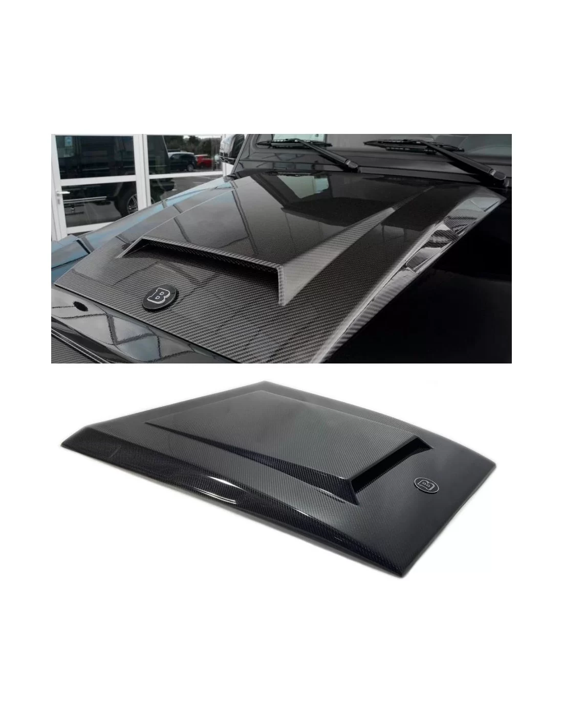 - Mercedes Benz - Kohlefaser Brabus Motorhaube für Mercedes-Benz W463 G-Wagon - 1 - Verwandeln Sie Ihren Mercedes-Benz W463 G-W - Mercedes Benz - Kohlefaser Brabus Motorhaube für Mercedes-Benz W463 G-Wagon - 1 - Verwandeln Sie Ihren Mercedes-Benz W463 G-W