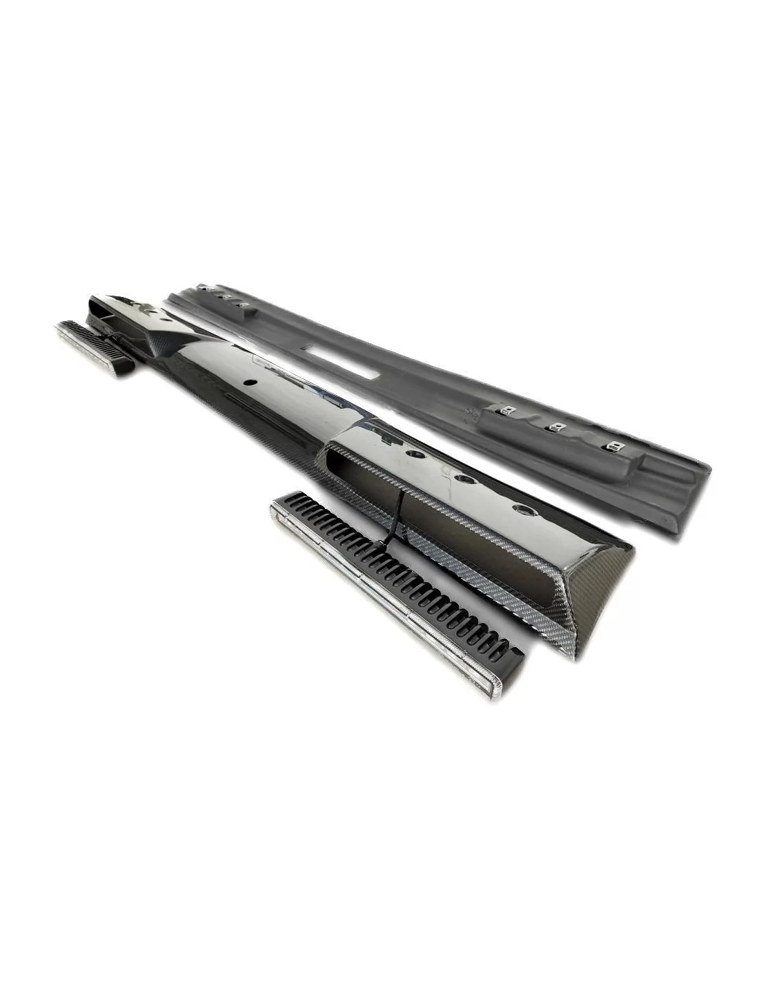 用于梅赛德斯-奔驰 W463 G-Wagon 的带 LED 的碳纤维前 Brabus 车顶扰流板 Mercedes-Benz, Mercedes-Benz G-Class 1979-2018 (W463), Lighting Elements, G-Cla