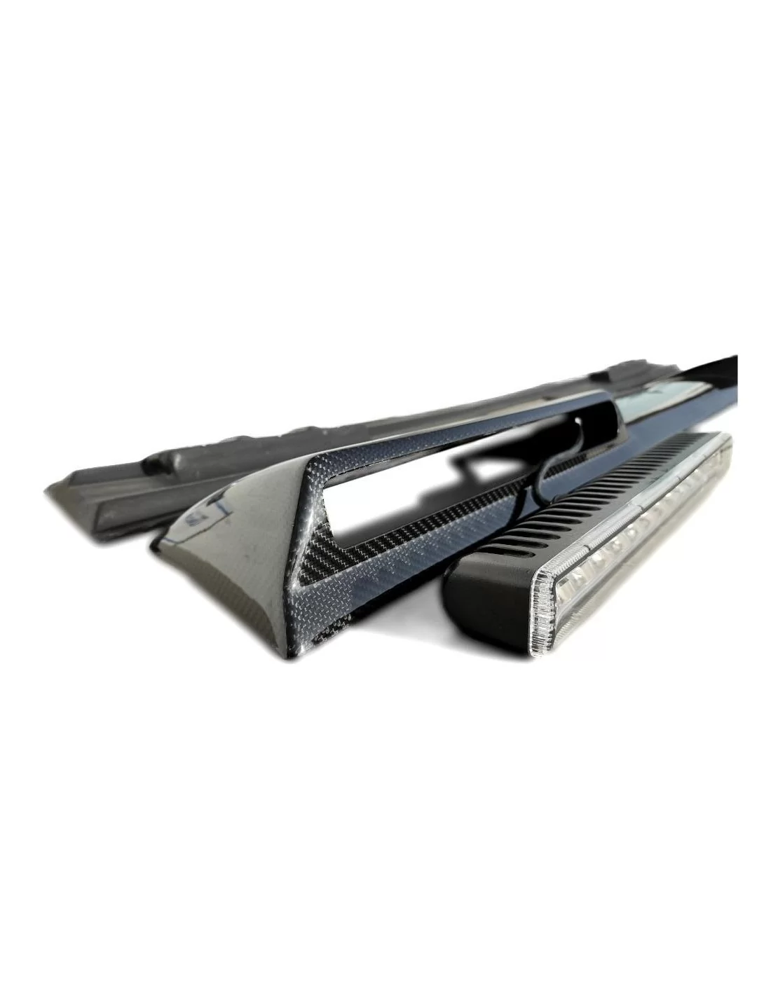 Brabus Dachspoiler aus Carbon mit LEDs für Mercedes-Benz W463 G-Wagon Mercedes Benz, G Class W463, Beleuchtungselemente, G-Class