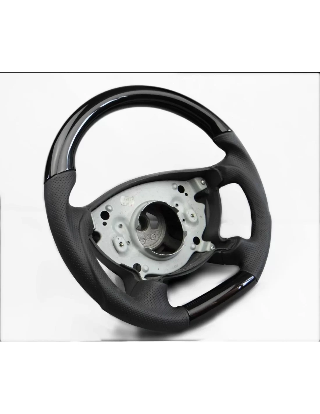  - Steering Wheels - Mercedes-Benz G CLK E CLS-Klasse W209 W211 W219 W463 Stuur Zwart Leder - 3 - Upgrade uw Mercedes-Benz met d