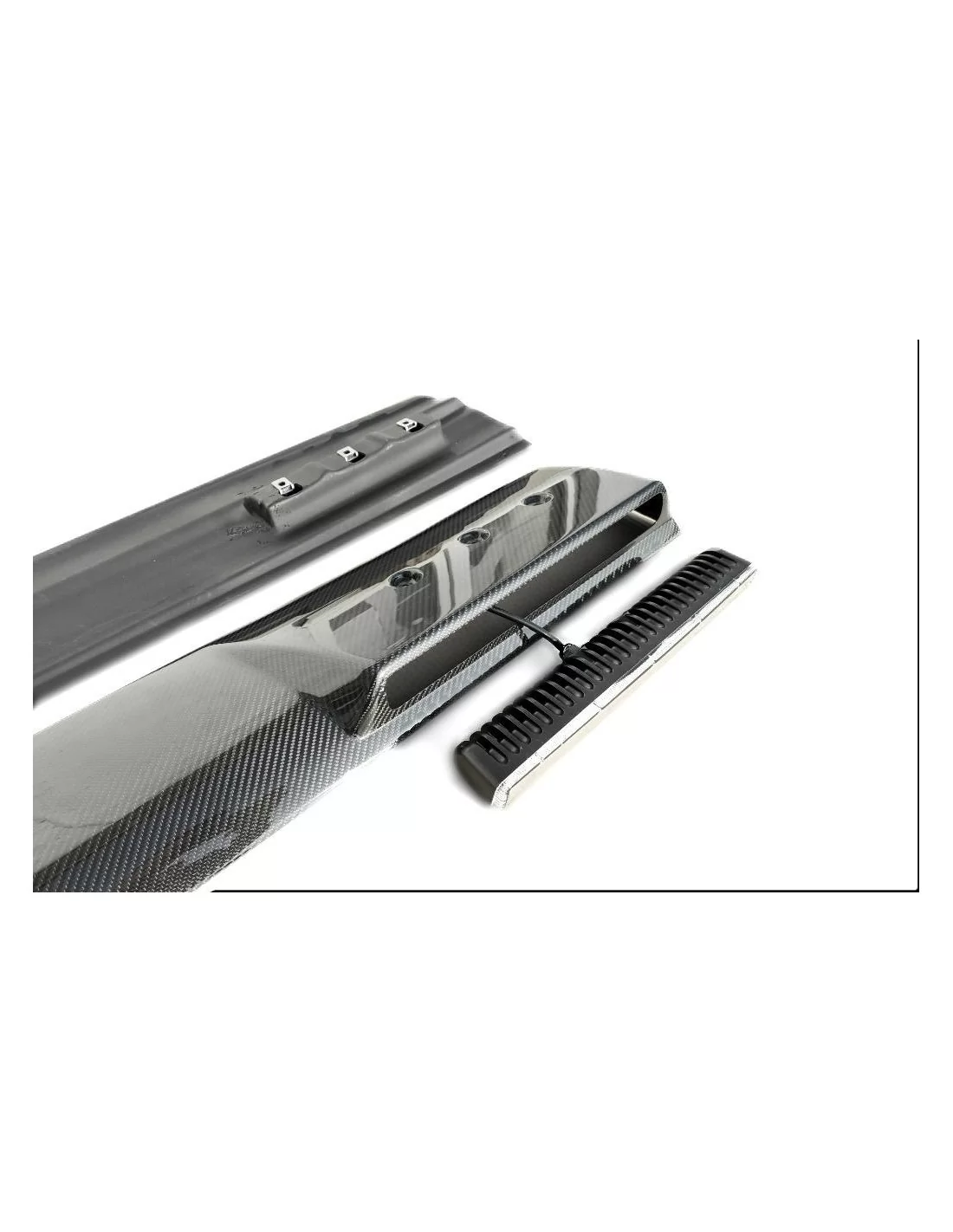 Brabus Dachspoiler aus Carbon mit LEDs für Mercedes-Benz W463 G-Wagon Mercedes Benz, G Class W463, Beleuchtungselemente, G-Class
