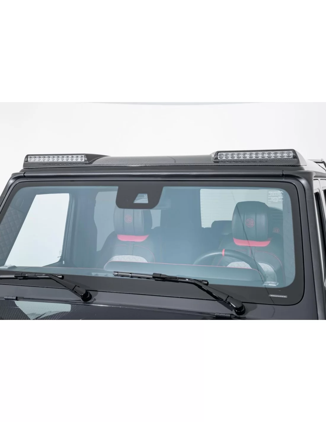 Brabus Dachspoiler aus Carbon mit LEDs für Mercedes-Benz W463 G-Wagon Mercedes Benz, G Class W463, Beleuchtungselemente, G-Class
