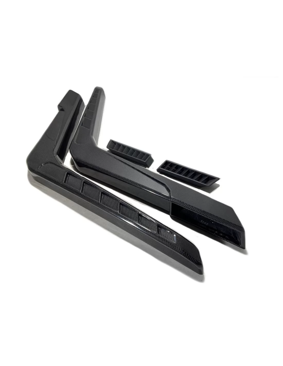  - Mercedes-Benz - Entradas de ar laterais em fibra de carbono Brabus snorkels para Mercedes-Benz W463 G-Wagon - 3 - Eleve o seu