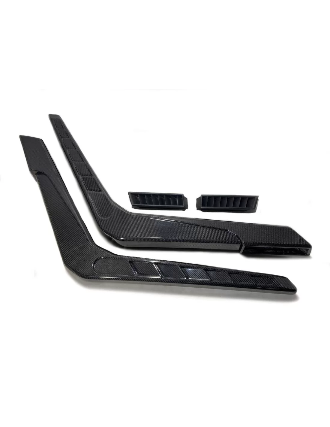  - Mercedes-Benz - Entradas de ar laterais em fibra de carbono Brabus snorkels para Mercedes-Benz W463 G-Wagon - 4 - Eleve o seu