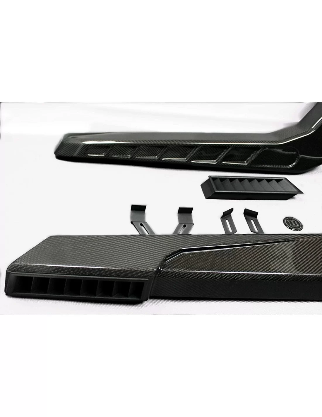  - Mercedes-Benz - Entradas de ar laterais em fibra de carbono Brabus snorkels para Mercedes-Benz W463 G-Wagon - 9 - Eleve o seu