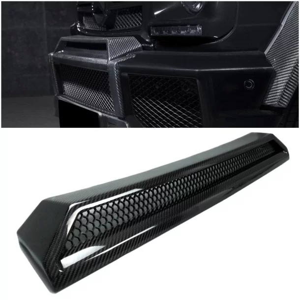  - Mercedes-Benz - Koolstofvezel AMG voorbumper bovenste bevestiging voor Mercedes-Benz W463 G-Wagon - 1 - Upgrade uw Mercedes-B