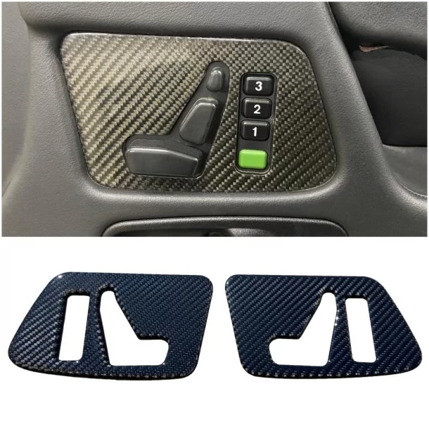  - Mercedes Benz - Pannelli interni laterali in fibra di carbonio coperture pulsanti per Mercedes-Benz G-Wagon W463 - 1 - Aggior