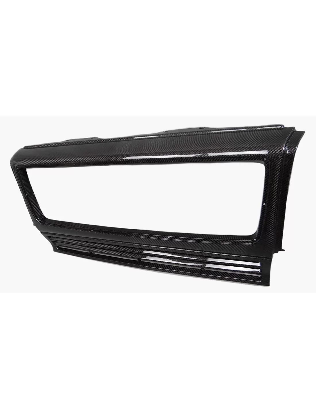- Mercedes-Benz - Moldura da grelha AMG dianteira em fibra de carbono para Mercedes-Benz G-Wagon W463 - 2 - Eleve o seu Mercede  - Mercedes-Benz - Moldura da grelha AMG dianteira em fibra de carbono para Mercedes-Benz G-Wagon W463 - 2 - Eleve o seu Mercede