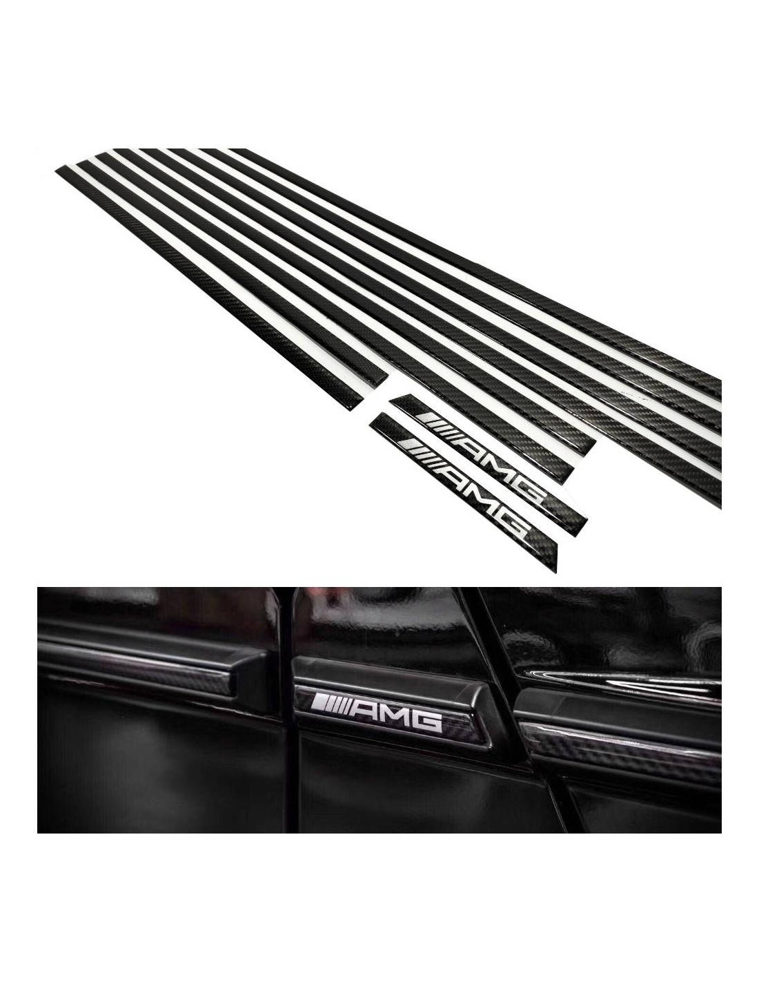 - Mercedes Benz - Set di modanature laterali in fibra di carbonio AMG per Mercedes-Benz Classe G W463 - 1 - Valorizzate la vost - Mercedes Benz - Set di modanature laterali in fibra di carbonio AMG per Mercedes-Benz Classe G W463 - 1 - Valorizzate la vost