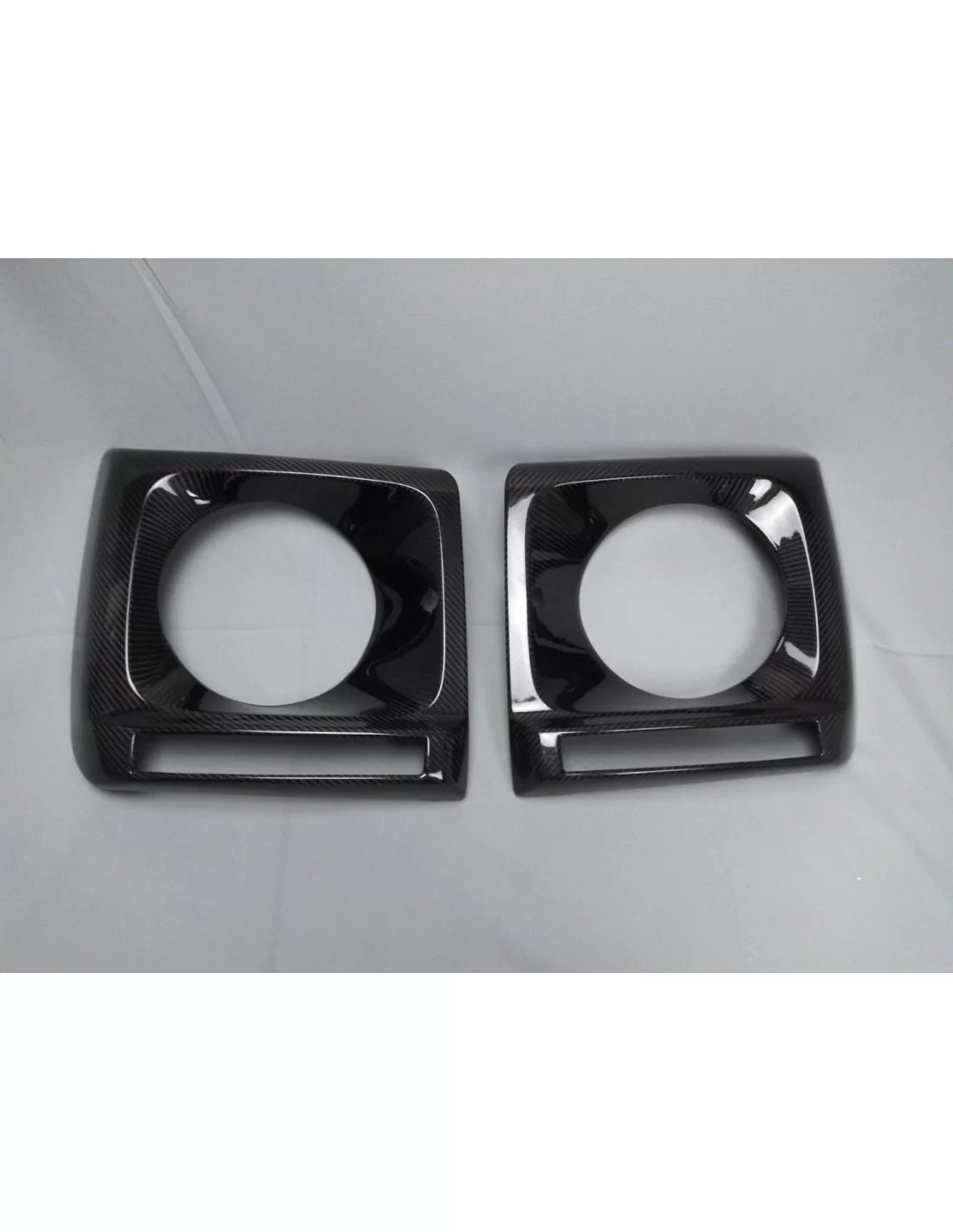 - Mercedes Benz - Cubiertas de fibra de carbono para faros delanteros Juego de 2 piezas para Mercedes-Benz W463 G-Wagon - 10 - - Mercedes Benz - Cubiertas de fibra de carbono para faros delanteros Juego de 2 piezas para Mercedes-Benz W463 G-Wagon - 10 -