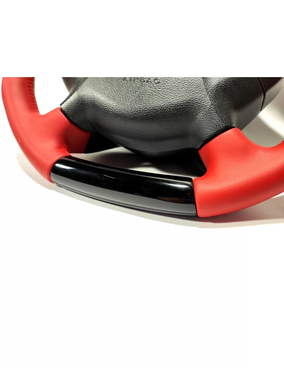  - Steering Wheels - Mercedes-Benz G CLK E CLS SL-Klasse W209 W211 W219 W463 Stuur Carbon Rood Leder - 4 - Mercedes-Benz G CLK E