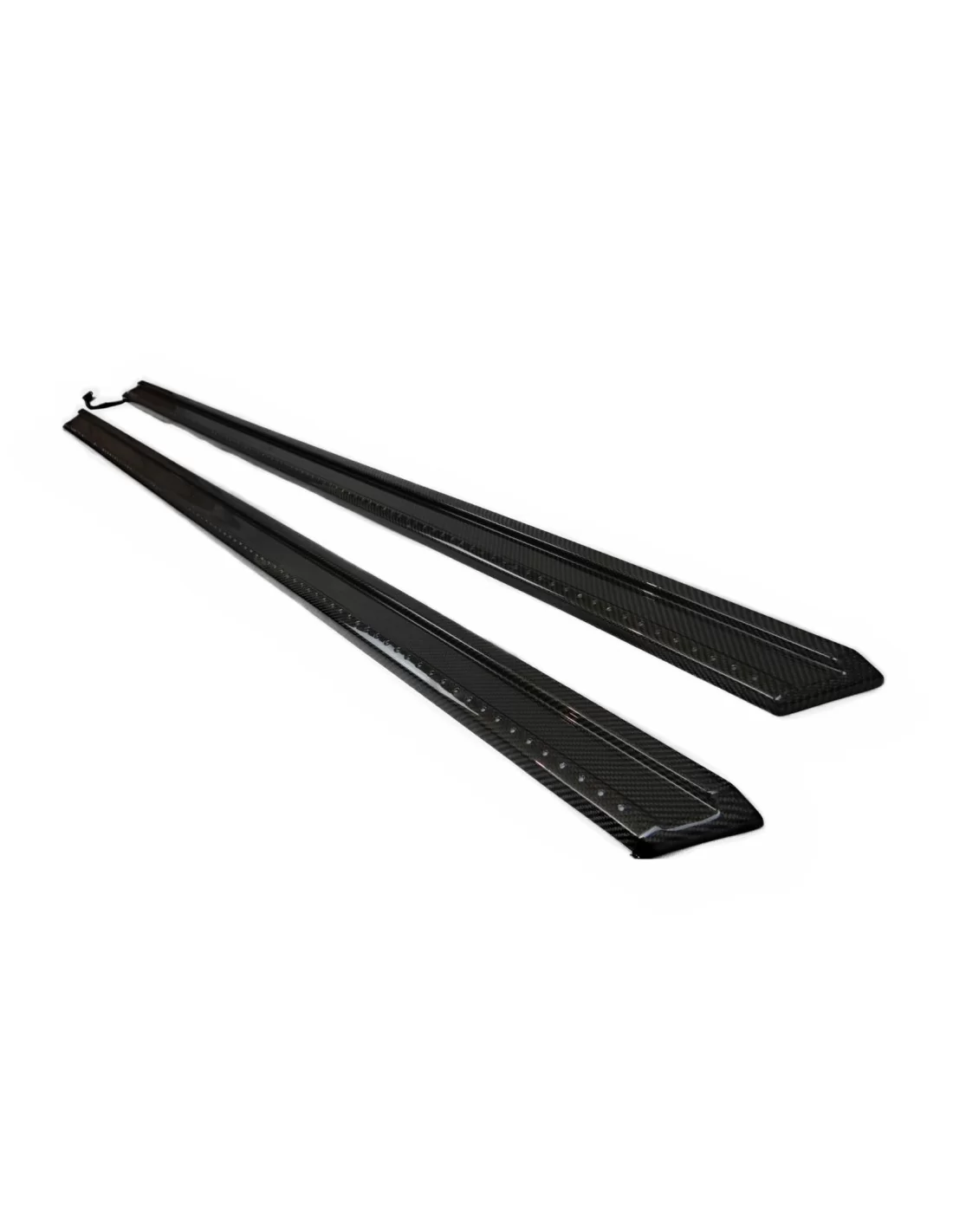  - Mercedes Benz - Dolne listwy wejściowe z włókna węglowego Mansory z oświetleniem LED dla Mercedes-Benz W463 G-Class - 3 - Pod