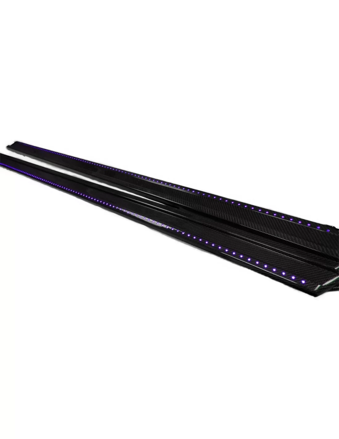 - Mercedes Benz - Modanature d'ingresso inferiori Mansory in fibra di carbonio con luci a LED per Mercedes-Benz Classe G W463 -  - Mercedes Benz - Modanature d'ingresso inferiori Mansory in fibra di carbonio con luci a LED per Mercedes-Benz Classe G W463 -