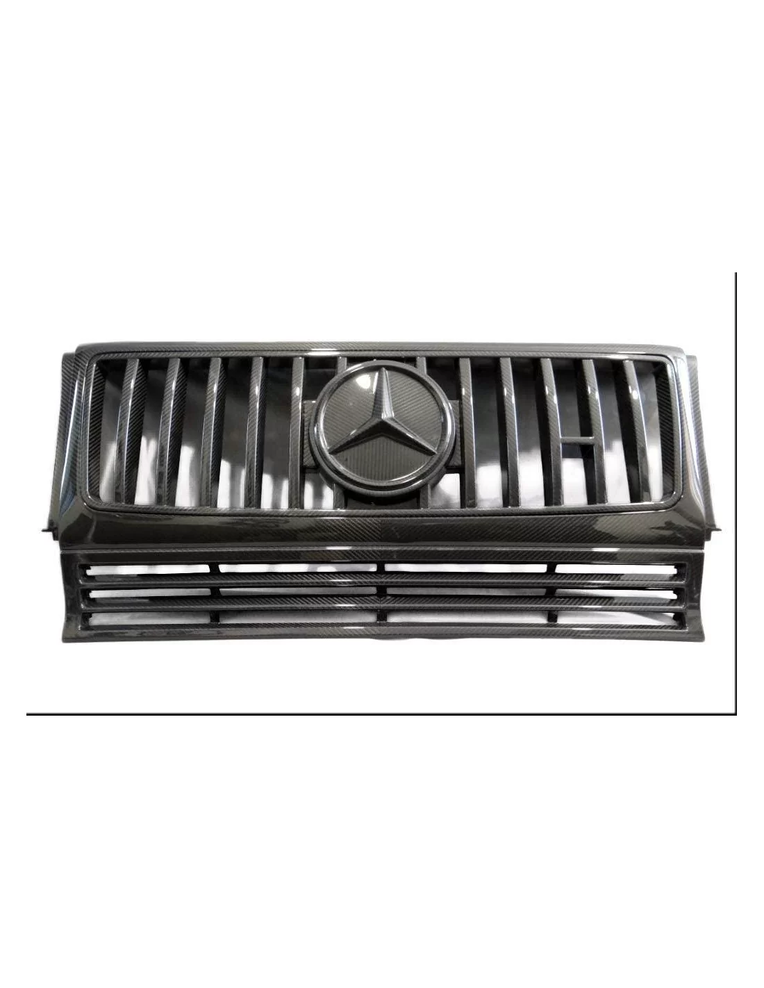 - Mercedes Benz - Griglia anteriore in fibra di carbonio da W463 a W463A per Mercedes-Benz G-Wagon Set di 3 pezzi - 7 - Aggiorn - Mercedes Benz - Griglia anteriore in fibra di carbonio da W463 a W463A per Mercedes-Benz G-Wagon Set di 3 pezzi - 7 - Aggiorn
