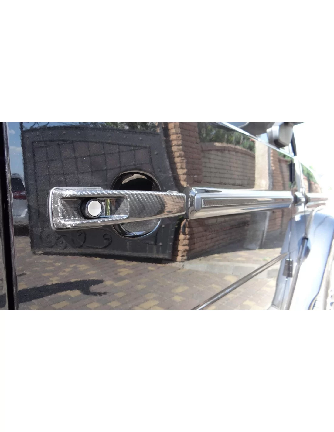 - Mercedes-Benz - Kolfiber Brabus dörrhandtagsskydd för Mercedes-Benz W463A G-Klass 5st set - 17 - Köp Brabus dörrhandtagsskydd  - Mercedes-Benz - Kolfiber Brabus dörrhandtagsskydd för Mercedes-Benz W463A G-Klass 5st set - 17 - Köp Brabus dörrhandtagsskydd