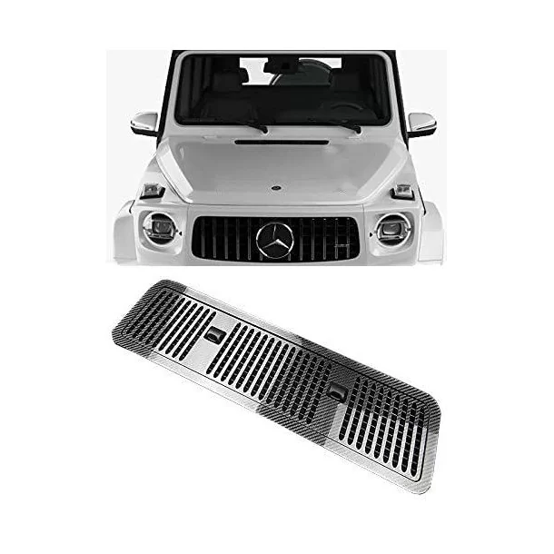  - Mercedes Benz - Coperchio rondella cofano in fibra di carbonio per Mercedes-Benz Classe G W463A - 1 - Acquista il Copriruota 