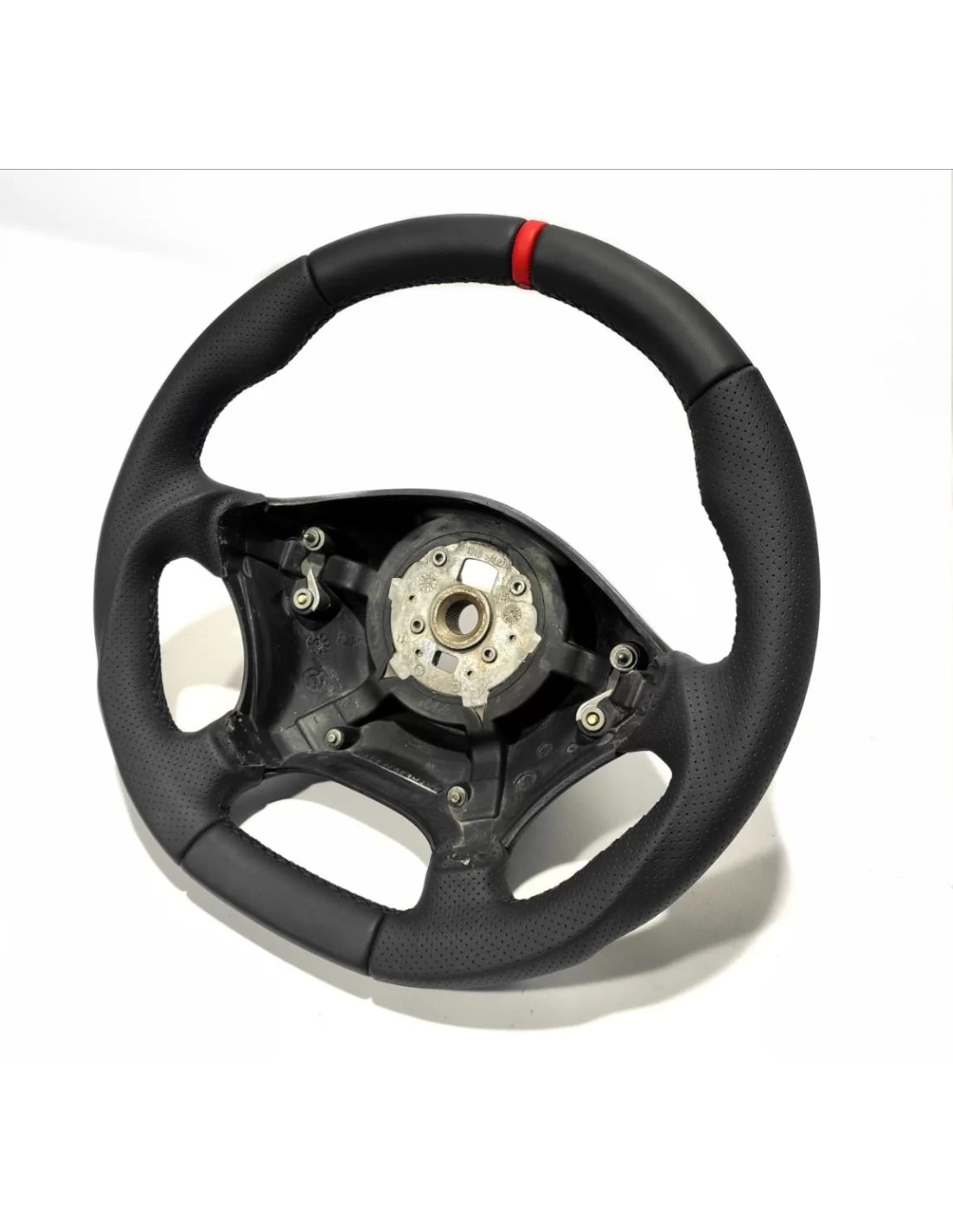 - Steering Wheels - Kierownica Mercedes-Benz Sprinter 2006-2015, czarna skóra z czerwonym paskiem na godzinie 12 - 7 - Kierowni - Steering Wheels - Kierownica Mercedes-Benz Sprinter 2006-2015, czarna skóra z czerwonym paskiem na godzinie 12 - 7 - Kierowni