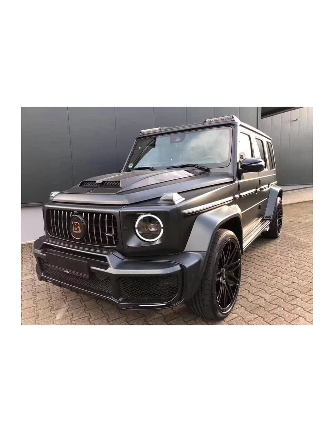 - Mercedes Benz - Becquet avant en fibre de verre avec LEDs pour Mercedes-Benz W463A W464 Classe G - 2 - Acheter Aileron de toi  - Mercedes Benz - Becquet avant en fibre de verre avec LEDs pour Mercedes-Benz W463A W464 Classe G - 2 - Acheter Aileron de toi