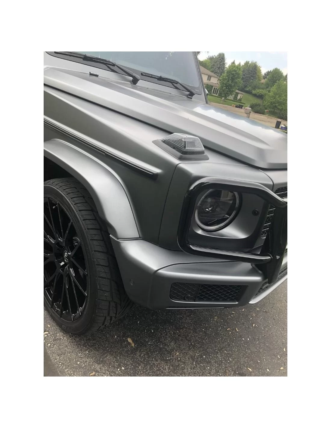 Blinkerrahmen aus Kohlefaser für Mercedes-Benz G-Klasse W463A Mercedes Benz, G Class W463A, Body Parts, Dekorative und funktione