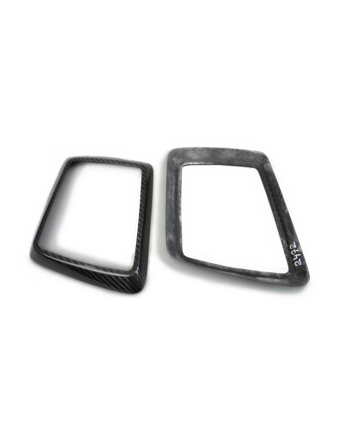 Marcos embellecedores de intermitentes de fibra de carbono para Mercedes-Benz Clase G W463A Mercedes Benz, G Class W463A, Body P Marcos embellecedores de intermitentes de fibra de carbono para Mercedes-Benz Clase G W463A Mercedes Benz, G Class W463A, Body P