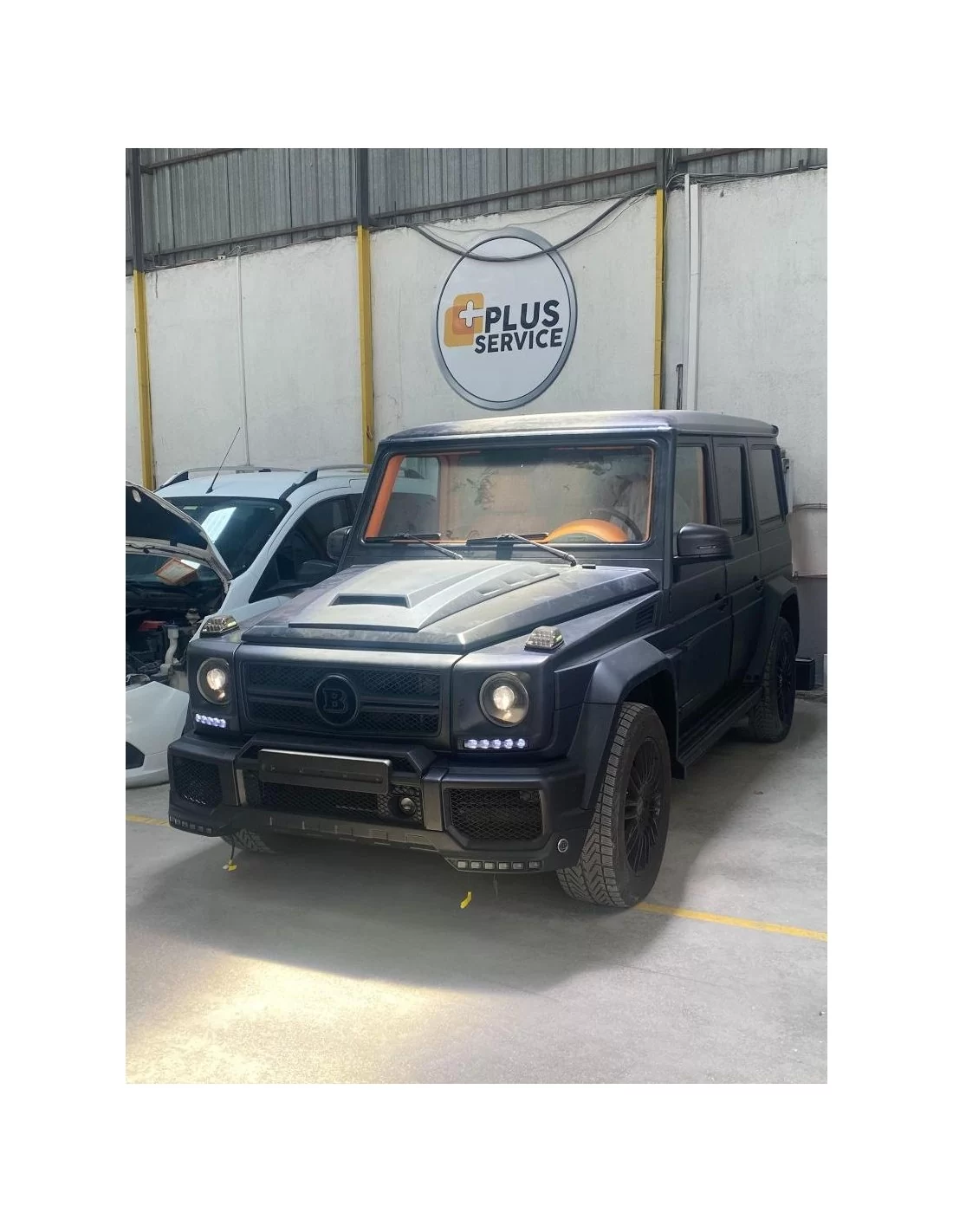  - Mercedes Benz - Zestaw karoserii z włókna szklanego Brabus Widestar dla Mercedes-Benz G-Wagon W463 23 szt. zestaw - 2 - Przek