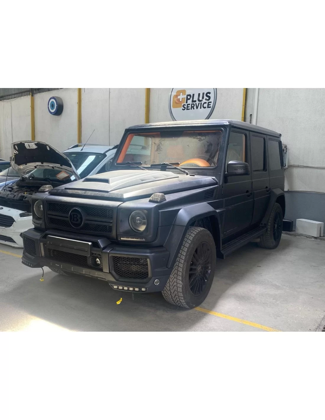 - Mercedes-Benz - Glasvezel Brabus Widestar opbouwset voor Mercedes-Benz G-Wagon W463 23-delige set - 4 - Transformeer uw Merce  - Mercedes-Benz - Glasvezel Brabus Widestar opbouwset voor Mercedes-Benz G-Wagon W463 23-delige set - 4 - Transformeer uw Merce