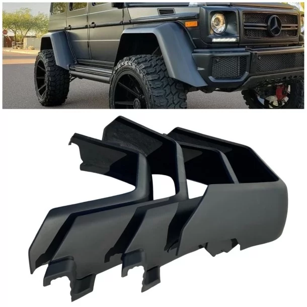  - Mercedes Benz - Parafanghi in vetroresina Brabus per Mercedes-Benz W463 4x4 Squared - 1 - Elevate la vostra Mercedes-Benz W46