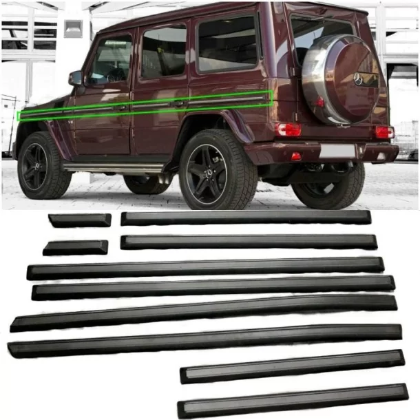  - Mercedes-Benz - Massiva sidolister i glasfiber till Mercedes-Benz W463 G-Klass - 1 - Förbättra din Mercedes-Benz W463 G-klass