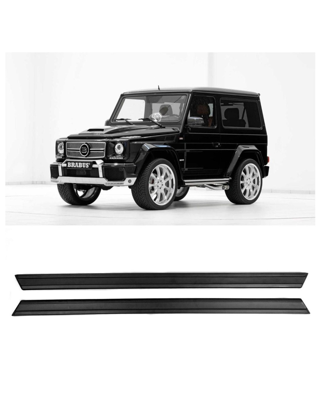 - Mercedes-Benz - Molduras de fibra de vidro para a entrada inferior do Mercedes-Benz W463 Classe G de 3 portas - 1 - Actualize  - Mercedes-Benz - Molduras de fibra de vidro para a entrada inferior do Mercedes-Benz W463 Classe G de 3 portas - 1 - Actualize