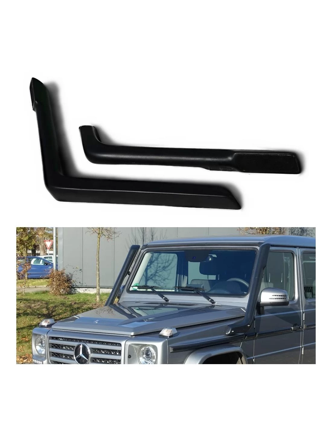 - Mercedes Benz - Presa d'aria laterale in vetroresina per snorkel off-road per Mercedes-Benz W463 G-Wagon - 5 - Aggiornate la   - Mercedes Benz - Presa d'aria laterale in vetroresina per snorkel off-road per Mercedes-Benz W463 G-Wagon - 5 - Aggiornate la