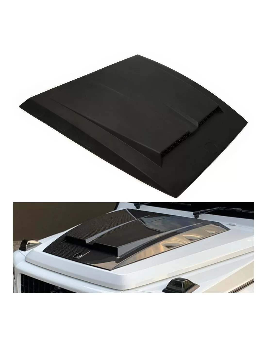 - Mercedes Benz - Maska silnika Brabus z włókna szklanego do Mercedes-Benz W463A G-Class - 1 - Kup Brabus Hood Scoop z włókna s  - Mercedes Benz - Maska silnika Brabus z włókna szklanego do Mercedes-Benz W463A G-Class - 1 - Kup Brabus Hood Scoop z włókna s