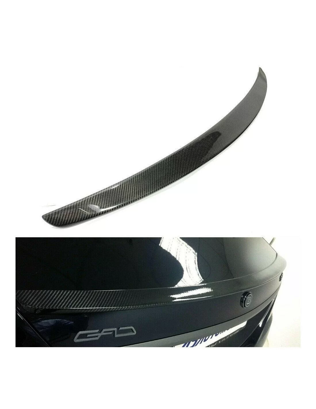  - Mercedes Benz - Mercedes-Benz W222 S-Klasse Carbonr Heckkofferraumspoiler - 1 - Mercedes-Benz W222 S-Klasse Heckspoiler aus C
