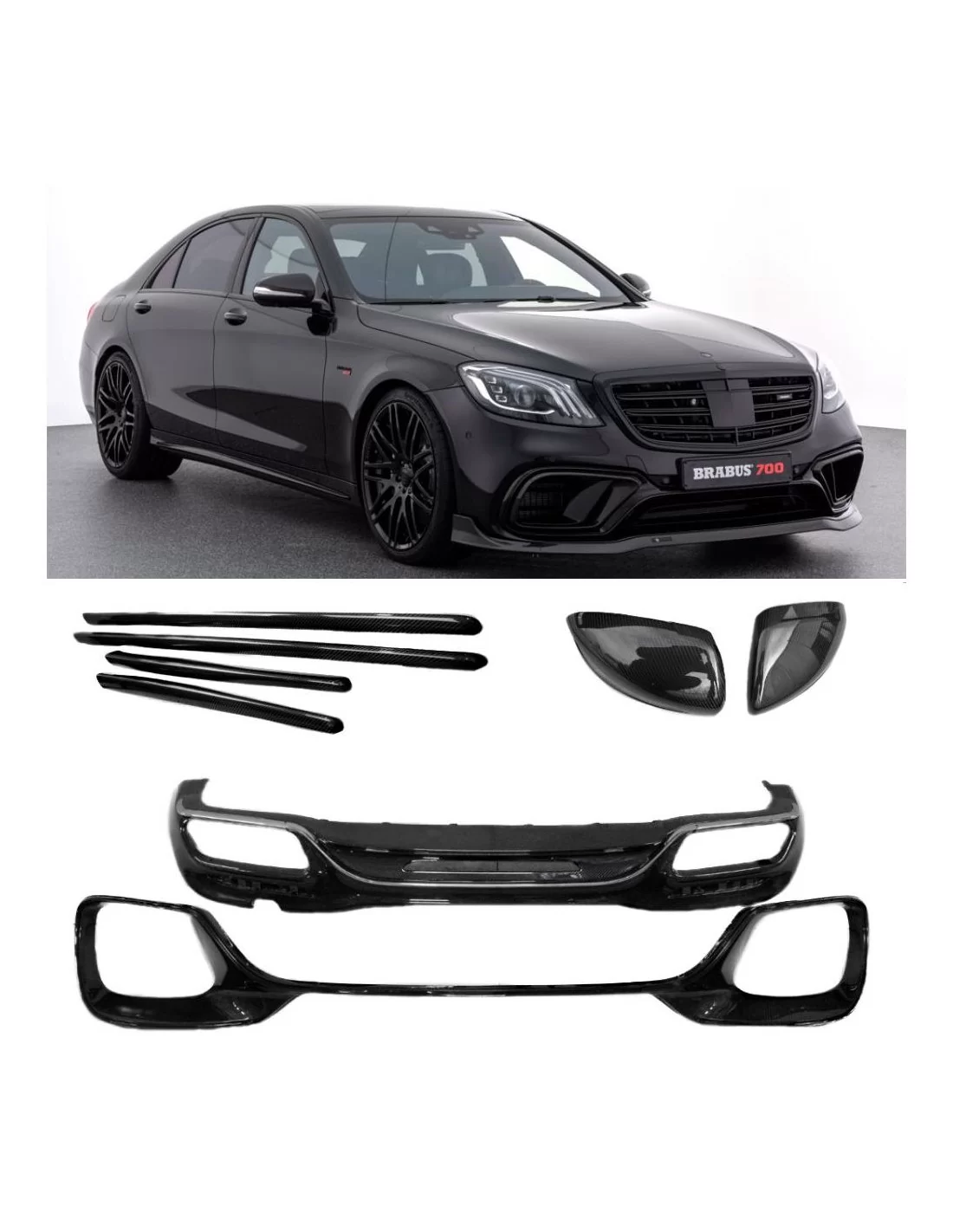 - Mercedes Benz - Комплект повного обважування Mercedes-Benz W222 Carbon 8 шт. - 1 - Купуйте Mercedes-Benz W222 Carbon Full Ext - Mercedes Benz - Комплект повного обважування Mercedes-Benz W222 Carbon 8 шт. - 1 - Купуйте Mercedes-Benz W222 Carbon Full Ext