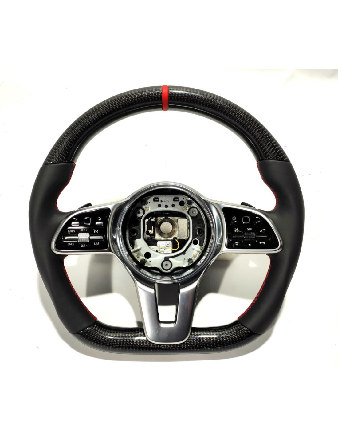  - Lenkräder - Mercedes-Benz 2014+ S G E C CLS GLE Lenkrad Carbonfaser Schwarz Leder - 1 - Mercedes-Benz 2014+ S G E C CLS GLE L