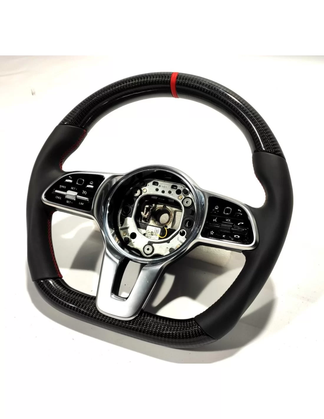  - Lenkräder - Mercedes-Benz 2014+ S G E C CLS GLE Lenkrad Carbonfaser Schwarz Leder - 3 - Mercedes-Benz 2014+ S G E C CLS GLE L