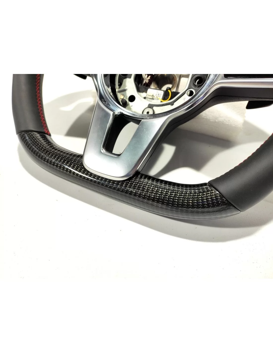 - Lenkräder - Mercedes-Benz 2014+ S G E C CLS GLE Lenkrad Carbonfaser Schwarz Leder - 4 - Mercedes-Benz 2014+ S G E C CLS GLE L