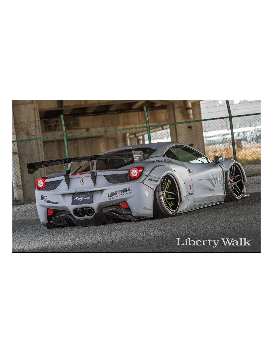  - Ferrari - Ferrari 458 Widebody Kit Carbonio 5 pezzi Set - 3 - Trasforma la tua Ferrari 458 con questo splendido kit widebody 