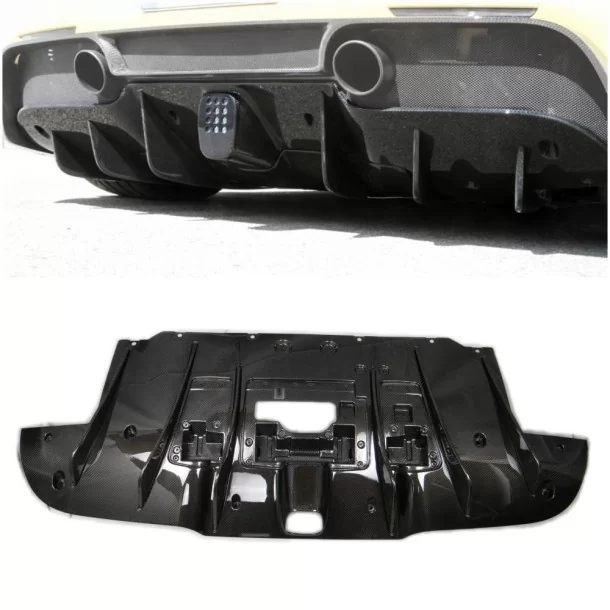 Ferrari 488 dyfuzor tylnego zderzaka z włókna węglowego Ferrari, Ferrari 488 Ferrari