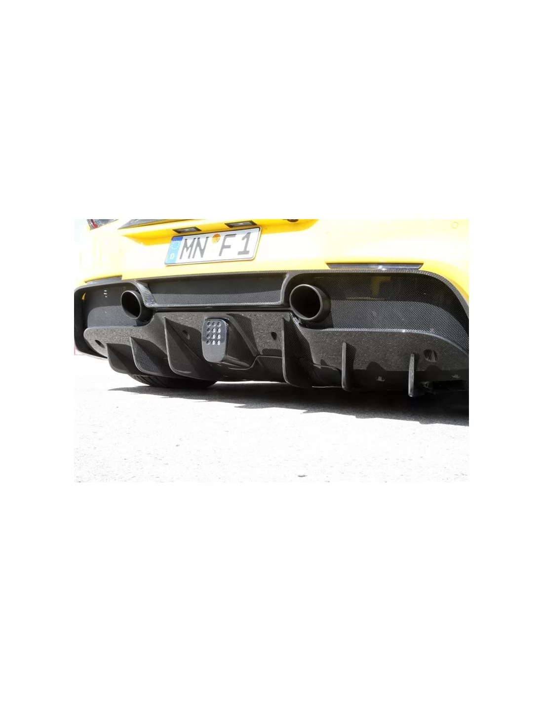 Ferrari 488 Pare-chocs arrière Diffuseur en carbone Ferrari, Ferrari 488 Ferrari