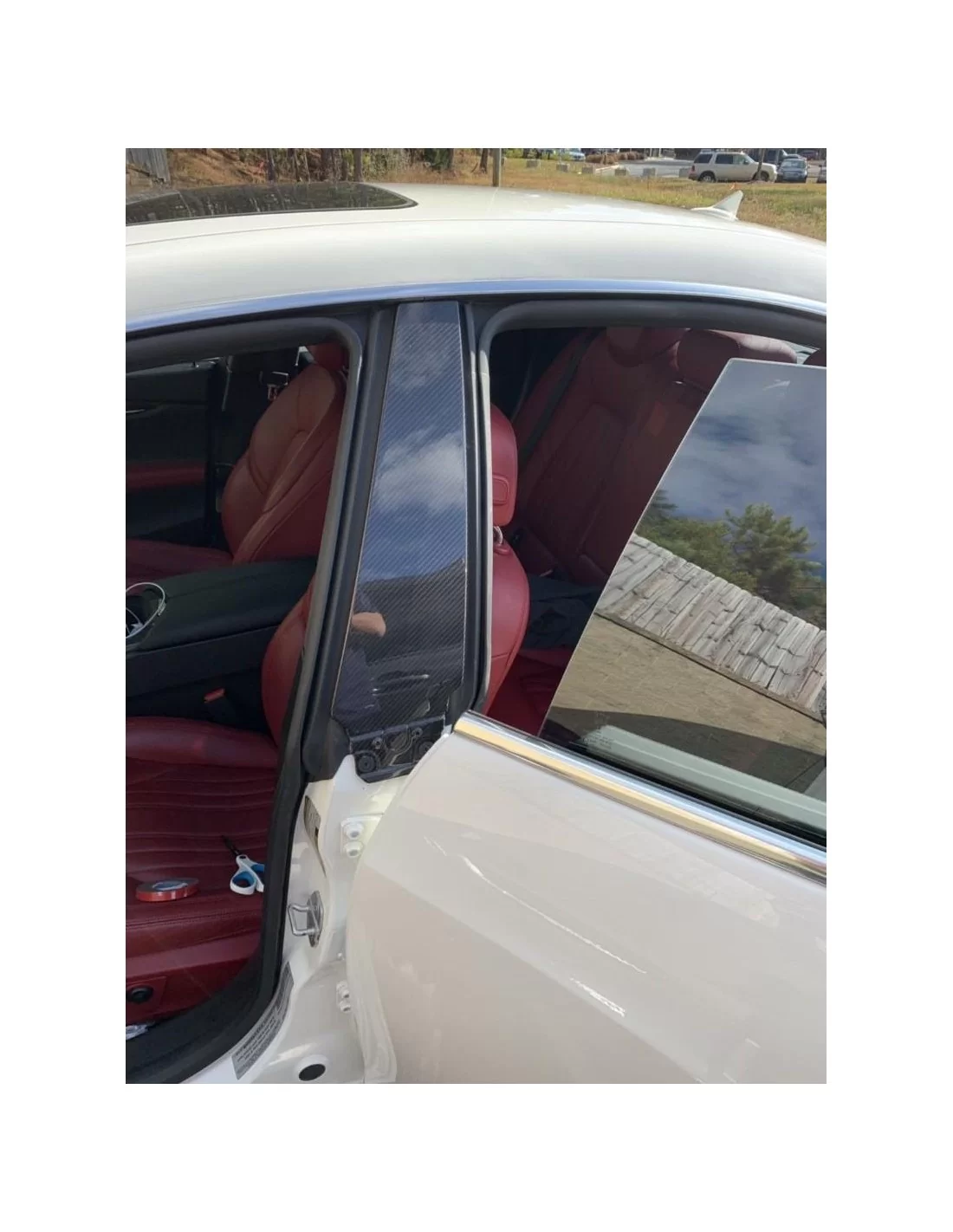 - Maserati - Maserati Quattroporte Ghibli 14-15 Guarnições de carbono dos pilares - 15 - Eleve o interior do seu Maserati Quatt  - Maserati - Maserati Quattroporte Ghibli 14-15 Guarnições de carbono dos pilares - 15 - Eleve o interior do seu Maserati Quatt