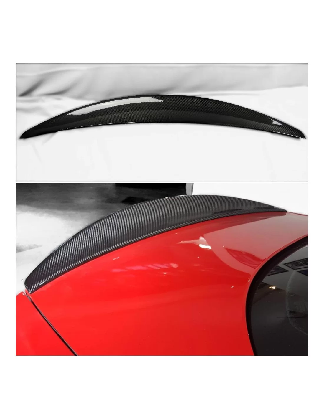  - Maserati - Maserati Granturismo MC Sportline Spoiler för bagageutrymmet i kolfiber - 1 - Förbättra din Maserati Granturismo M