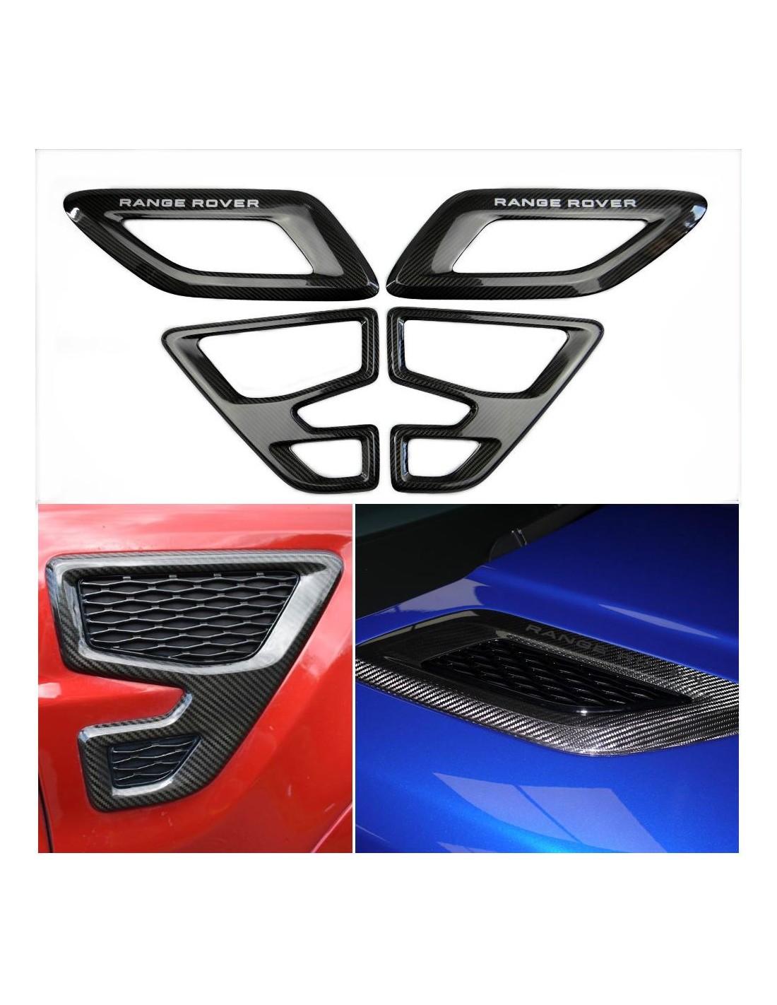  - Land Rover - Range Rover Carbon Trims 4pcs - 1 - Upgrade your Range Rover's interior with this premium 4-piece carbon trim se