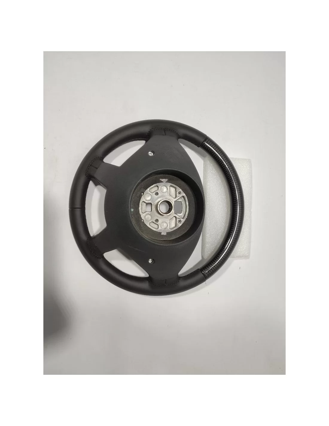  - Volante - Mercedes-Benz Vito VIANO W639 10-2014 Volante Fibra Carbono Cuero Negro - 6 - Mejore su experiencia de conducción c