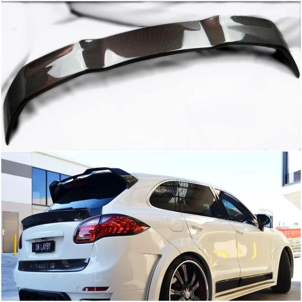  - Porsche - Spoiler posteriore in carbonio per Porsche 958 Cayenne 2011-14 - 1 - Acquista lo spoiler posteriore in carbonio per