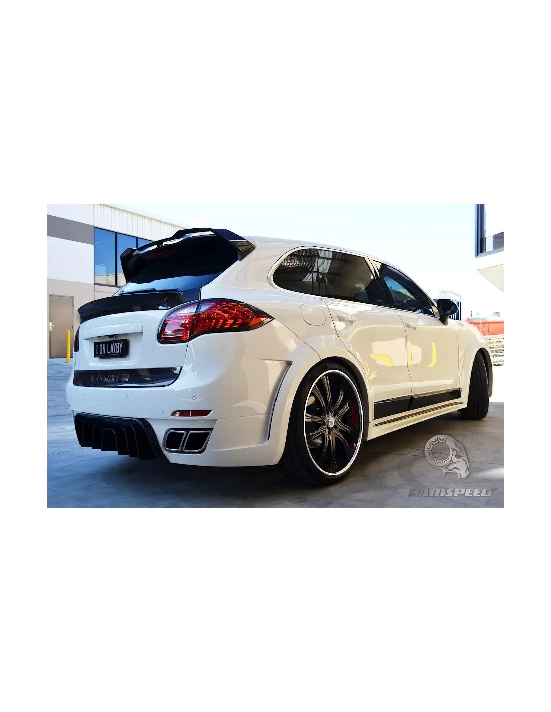 - Porsche - Spoiler posteriore in carbonio per Porsche 958 Cayenne 2011-14 - 2 - Acquista lo spoiler posteriore in carbonio per - Porsche - Spoiler posteriore in carbonio per Porsche 958 Cayenne 2011-14 - 2 - Acquista lo spoiler posteriore in carbonio per