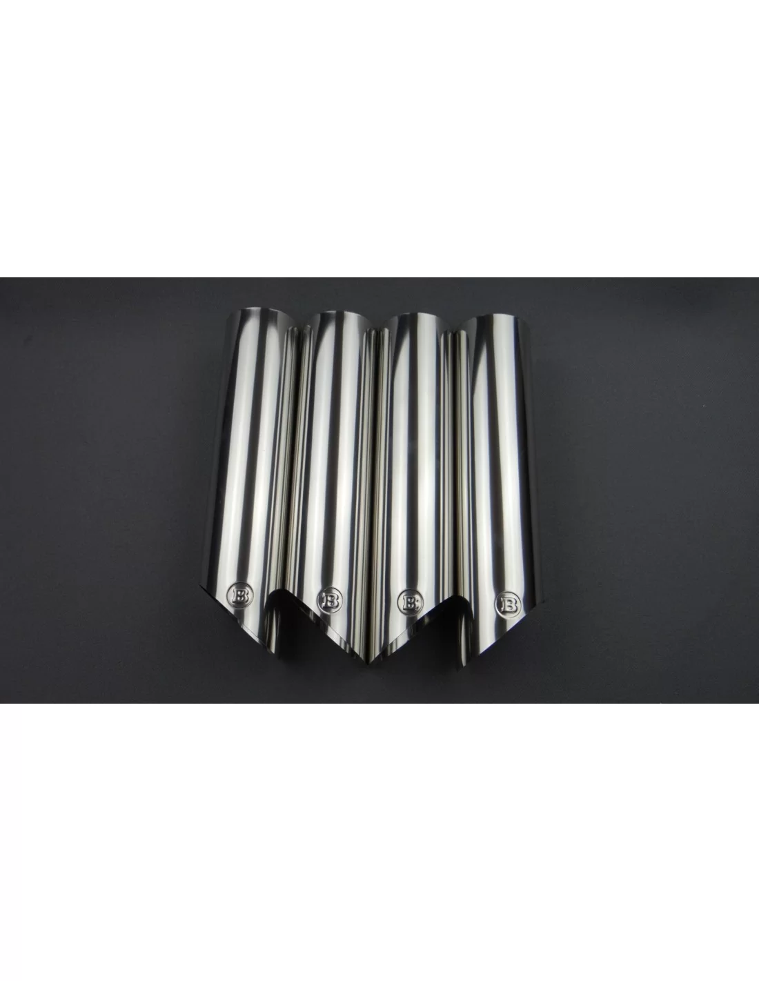 - Mercedes-Benz - Ponteiras de escape Brabus em aço inoxidável cromado para Mercedes-Benz W463 Classe G - 3 - Melhore o seu Mer  - Mercedes-Benz - Ponteiras de escape Brabus em aço inoxidável cromado para Mercedes-Benz W463 Classe G - 3 - Melhore o seu Mer