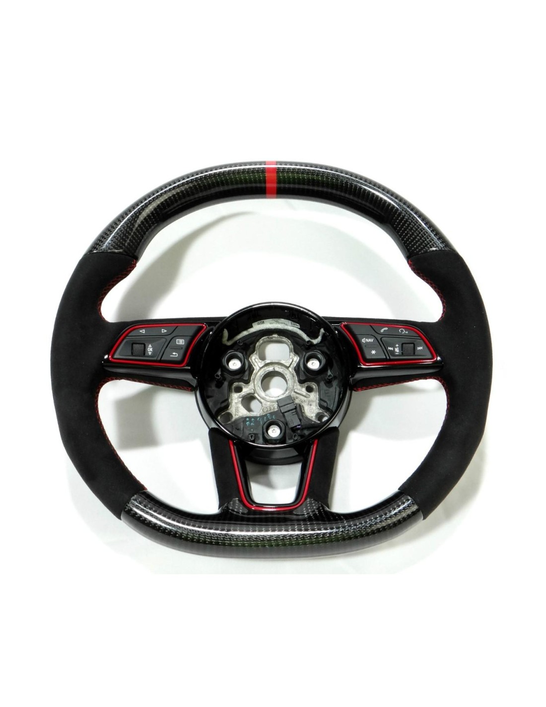  - Steering Wheels - Audi RS4 RS5 RS3 S3 S4 S5 A5 A4 Stuur Carbon Alcantara - 1 - Audi RS4 RS5 RS3 S3 S4 S5 A5 A4 Stuur Carbon A
